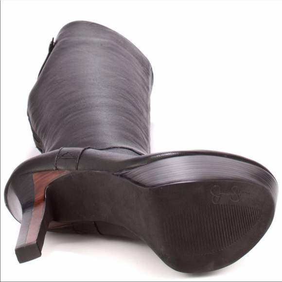 Jessica Simpson Tessie genuine leather knee-high platform boots - Picture 12 of 12